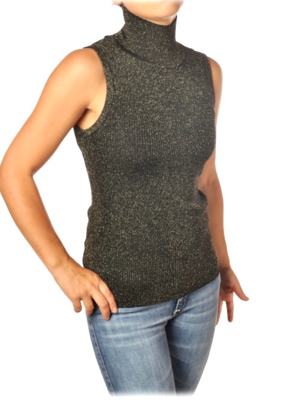 Vintage Stefanel Italy Wool Sleeveless Pullover
